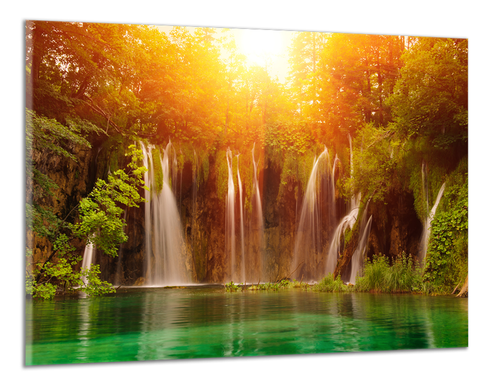 Obdĺžnikový obraz Vodopády