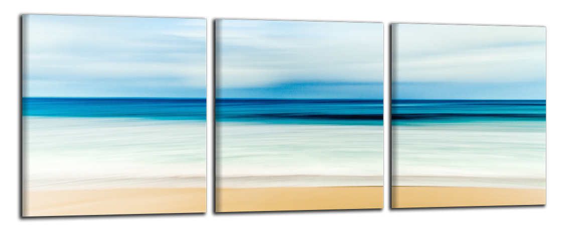 Panoramatický obraz Pláž a more