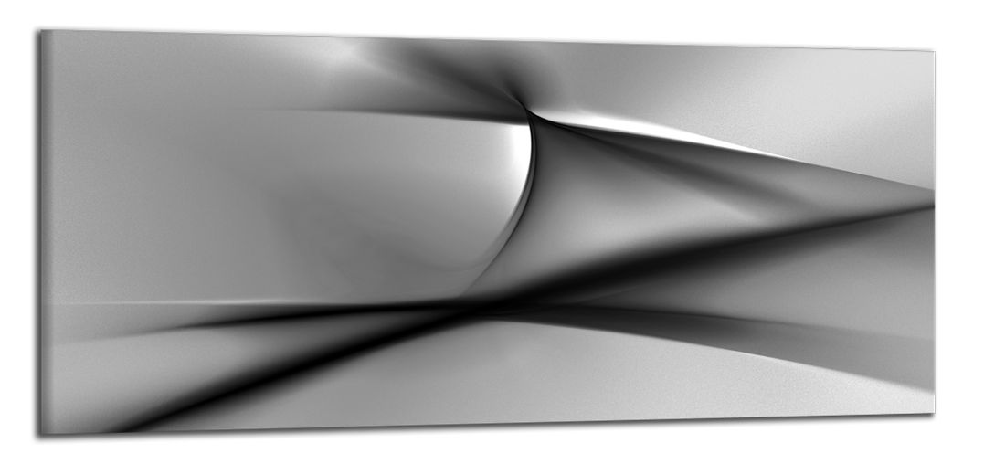 Panoramatický obraz Čiernobiela abstrakcia
