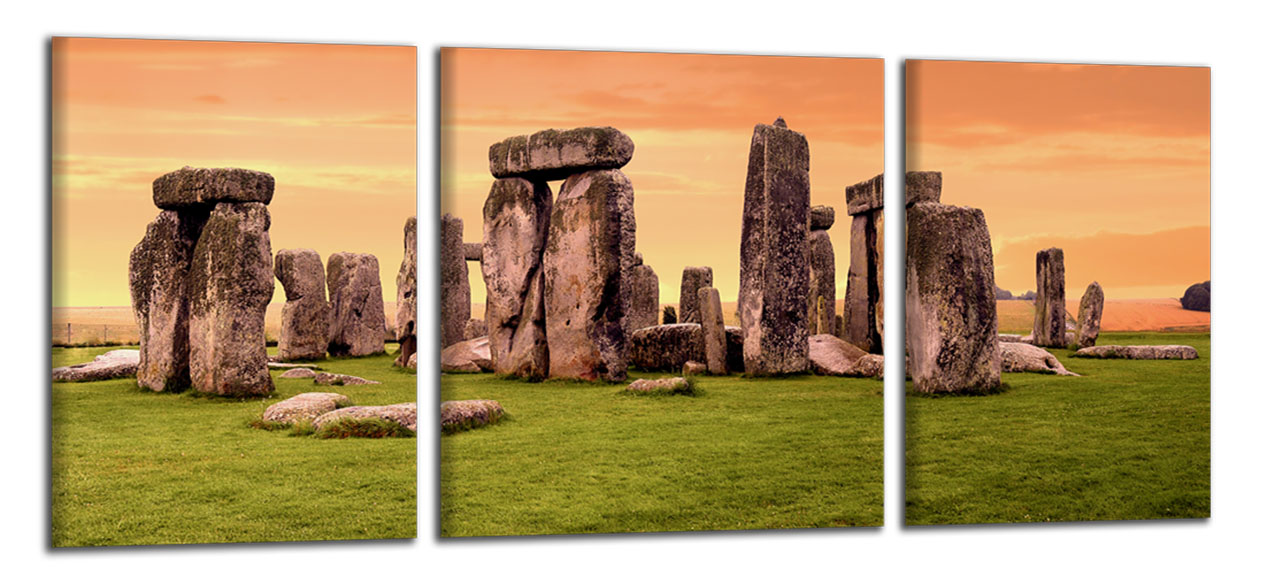 Panoramatický obraz Stonehenge