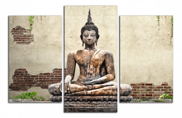 Obdĺžnikový obraz Sediaci Budha