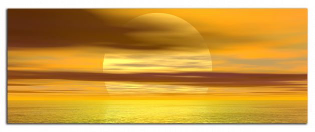 Panoramatický obraz Západ slnka